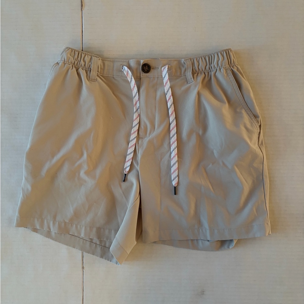 CHUBBIES Everywear Performance Shorts Mens Large Khaki 6” Inseam